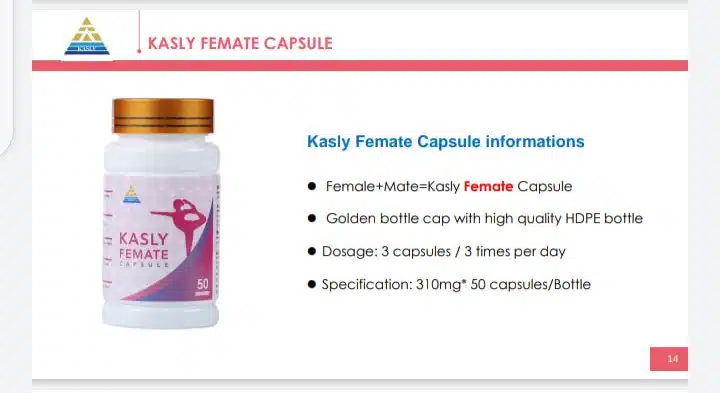 Tasly Femate Capsule